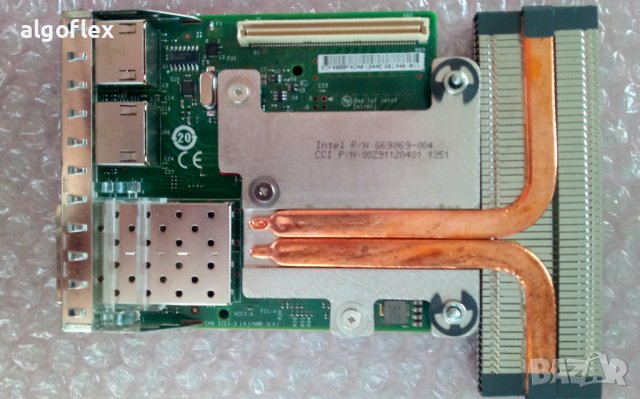 Мрежов модул Dell rNDC Intel X520/I350 10GbE/1GbE 4 порта LAN C63DV, снимка 2 - Мрежови адаптери - 44261479