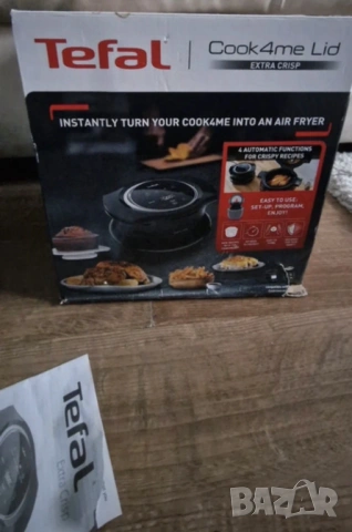 Tefal Extra Crisp | Запичащ капак Cook4Me мултикукър, снимка 5 - Мултикукъри - 53084759