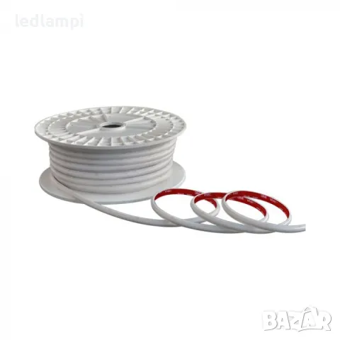 LED лента COB 220V IP65 286LED Топло Бяла Светлина 50m/ролка