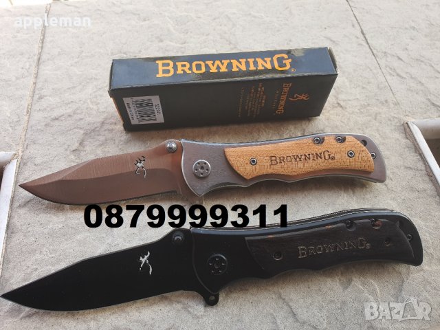 Уникален Ловен / Туристически нож сгъваем Browning ножове, снимка 6 - Ножове - 31758768