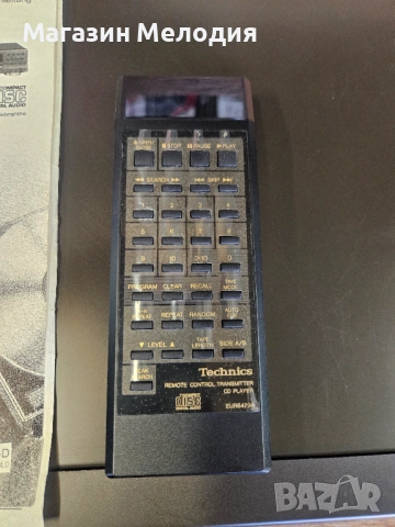 CD Player Technics SL-PG440A – Колекционерско състояние с оригинално дистанционно и книжка., снимка 3 - Декове - 54143217