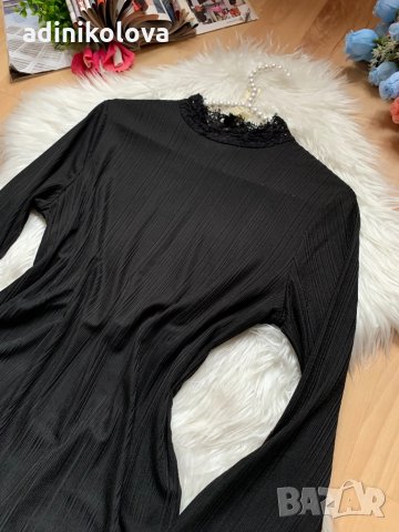 Блуза с дантела Pieces , снимка 3 - Блузи с дълъг ръкав и пуловери - 32172208