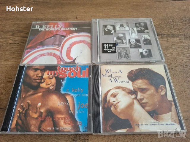 Дискове - R.Kelly, Touch my soul, When a man loves a woman, The Black Power, снимка 1 - CD дискове - 49422345