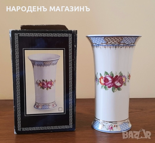 BELLE EPOQUE - НОВА италианска порцеланова ваза цветя порцелан кутия