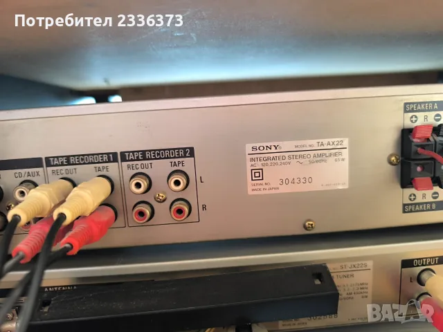 Стерео уредба Sony 1981, снимка 16 - Аудиосистеми - 56047646