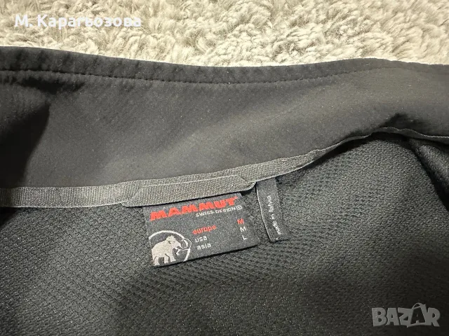 Мъжко софтшел яке MAMMUT Nimba SOFtech, Размер М, снимка 6 - Якета - 56087991