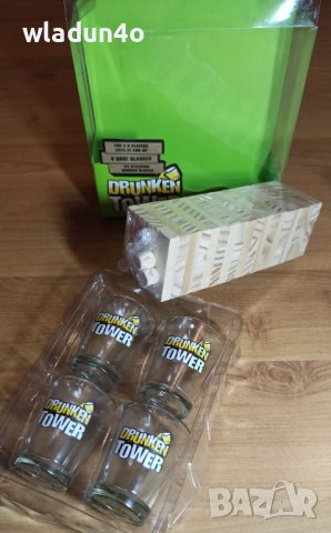 Дженга+шот чашки/Пияна кула-забавна игра за+18г.-25лв-28лв, снимка 6 - Настолни игри - 39428094