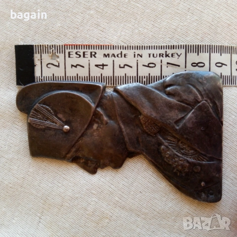 Сребърен портрет на Наполеон., снимка 5 - Антикварни и старинни предмети - 54327950