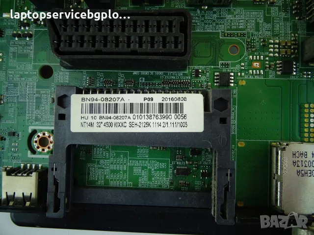 Дънна платка ТВ  Samsung BN94-03207A NT14 – 32" Копче за включван, снимка 4 - Части и Платки - 47796280