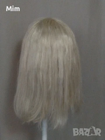 35 см. Руса перука с бретон , снимка 5 - Аксесоари за коса - 51124384