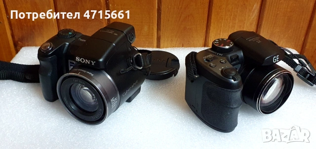 Sony Panasonic Lumix GENERAL ELECTRIC  цифрови камери работещи без зарядно , снимка 2 - Фотоапарати - 53180344