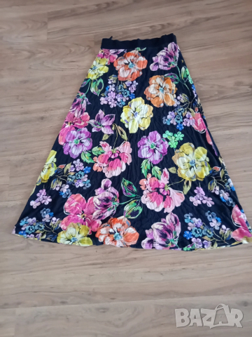 Дълга лятна пола Daphne трико, размер 42, снимка 2 - Поли - 51492143