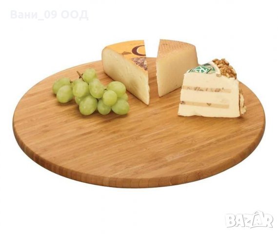 Въртящо се дървено плато за разядки и мезета, снимка 7 - Други - 31213318