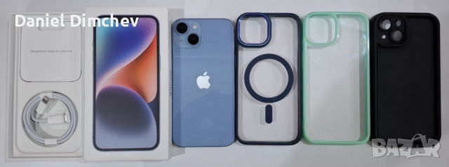 IPhone 14 Blue - 128GB, 6GB RAM (100% - Battery Health)