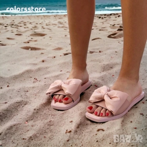 Равни чехли - розова кожа - P3030

