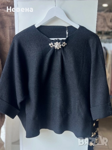 Блуза плетиво, снимка 2 - Блузи с дълъг ръкав и пуловери - 52773797