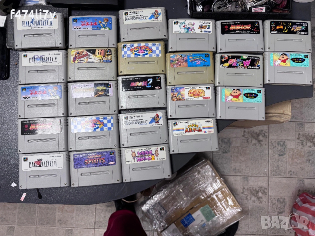 Nintendo Super Nintendo (SNES) Japan LOT 24бр