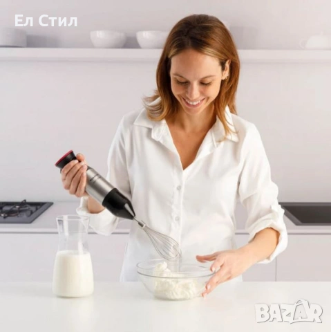 Пасатор Taurus BAPI® 1200 PLUS INOX (с аксесоари) и BAPI® 1200 INOX 1200W, Turbo, 20 скорости, снимка 7 - Чопъри и пасатори - 53930586