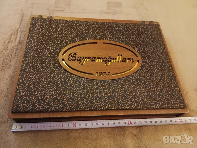 Лазарно гравирана, дървена кутия. , снимка 8 - Антикварни и старинни предмети - 48111894