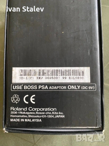 Boss SD1 guitar pedal, снимка 8 - Китари - 53915502