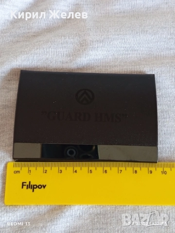 Луксозен визитник нов кожа GUARD HMS много красив 50558, снимка 5 - Други - 51740027
