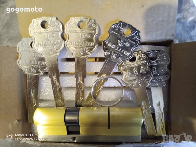 Патрон секретен + 6 ямкови ключа, 500 000 комбинации на СИГУРНОСТ, снимка 13 - Други стоки за дома - 52510404