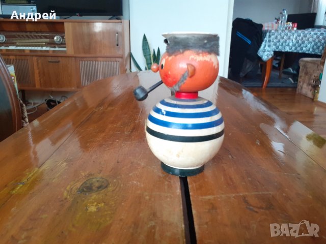 Стар сувенир,фигурка моряк,моряче #9, снимка 2 - Други ценни предмети - 31554561