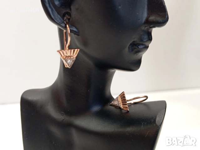 Руско злато , снимка 2 - Обеци - 54181869