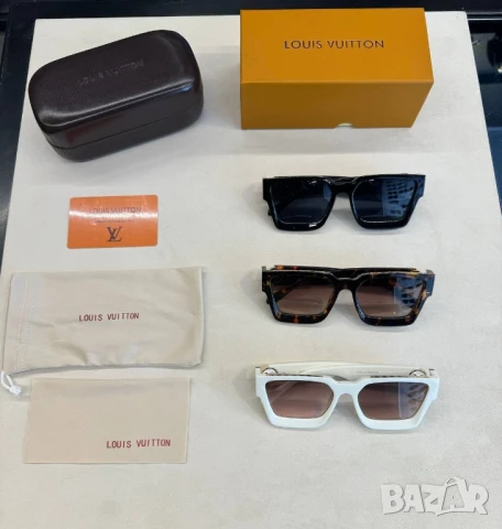 очила с черен обикновен калъф и ув защита burberry louis vuitton , снимка 6 - Слънчеви и диоптрични очила - 51303674