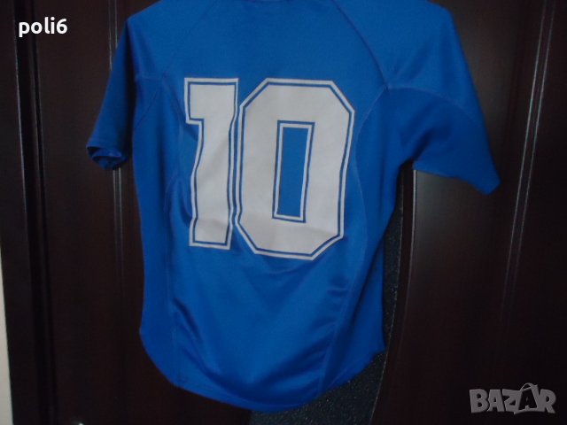 детска синя футболна фанелка №10 kipista, снимка 2 - Детски тениски и потници - 39199825