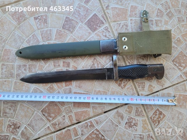 Щик, нож, байонет, тесак, снимка 7 - Антикварни и старинни предмети - 42765239