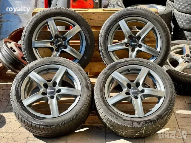 5х112 17 Лети Джанти Mercedes Audi A4 А3 Seat Skoda VW Golf Caddy Tiguan 5x112, снимка 2 - Аксесоари и консумативи - 52282305