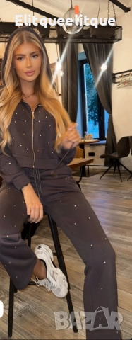 дамски екип с камъни 