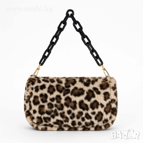 Дамска чанта Леопард