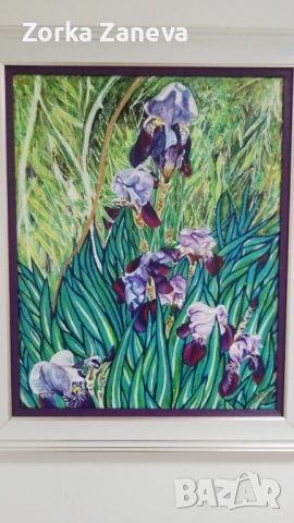 Картина,50см,40 см,в рамка., снимка 6 - Картини - 52547027