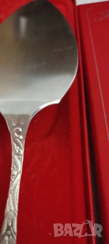 Шпатула за сервиране “Solingen” * Посребрена с индекс 90* В кутия, снимка 7 - Прибори за хранене, готвене и сервиране - 51361160