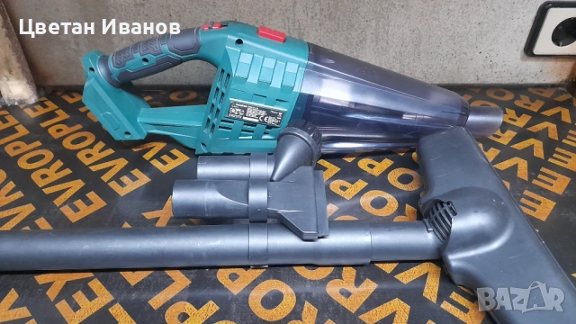 Акумолаторна прахосмукачка Parkside 20v, снимка 5 - Прахосмукачки - 53238628
