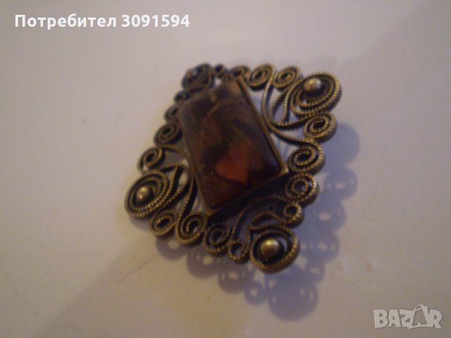 Винтидж Дамска Брошка , снимка 5 - Антикварни и старинни предмети - 35092822