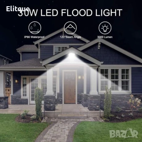 S L I M LED прожектор 30W/50W СУПЕР ВИСОКО КАЧЕСТВО, снимка 6 - Други - 52896841