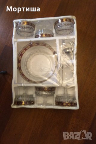 Indiana Glass Company - около 1960 г.  ретро  сервиз за пунш НАМАЛЕН