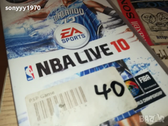 SONY PSP NBA LIVE 10 GAME-ВНОС GERMANY 2707251237, снимка 6 - Игри за PlayStation - 51156348