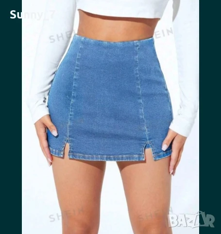 Нови дънкови панталонки/пола