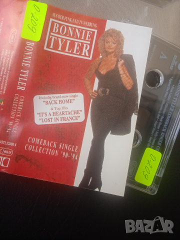 Bonnie Tyler – Comeback Single-Collection '90-'94 оригинална касета Бони Тейлър