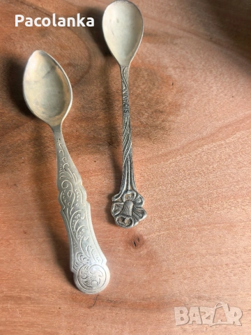 сребърни прибори за хранене , снимка 3 - Антикварни и старинни предмети - 54260768