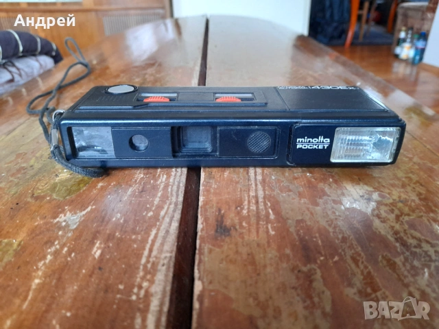 Стар фотоапарат Minolta Pocket, снимка 2 - Фотоапарати - 54258505