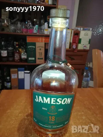JAMESON 18-СТЪКЛЕНО ПРАЗНО ШИШЕ ЗА КОЛЕКЦИЯ 0303250955, снимка 4 - Колекции - 49341654