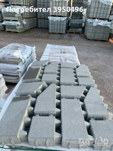 ECO Puzzel паваж,Комбиниран формат 4 размера в комплект: височина 8 cm - #Semmelrock, снимка 2 - Строителни материали - 53060040