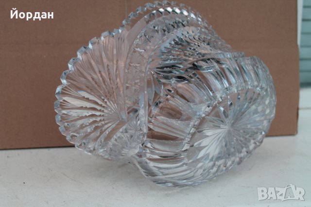 немска кристална фруктиера, снимка 5 - Аксесоари за кухня - 35421444