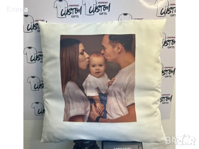 Възглавница със снимка, снимка 11 - Възглавници - 52387984
