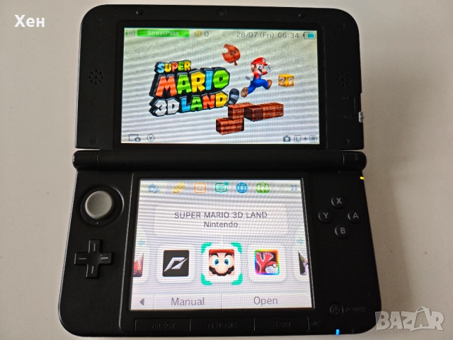 Nintendo 3DS XL - хакната - качени много игри, снимка 10 - Nintendo конзоли - 54214626